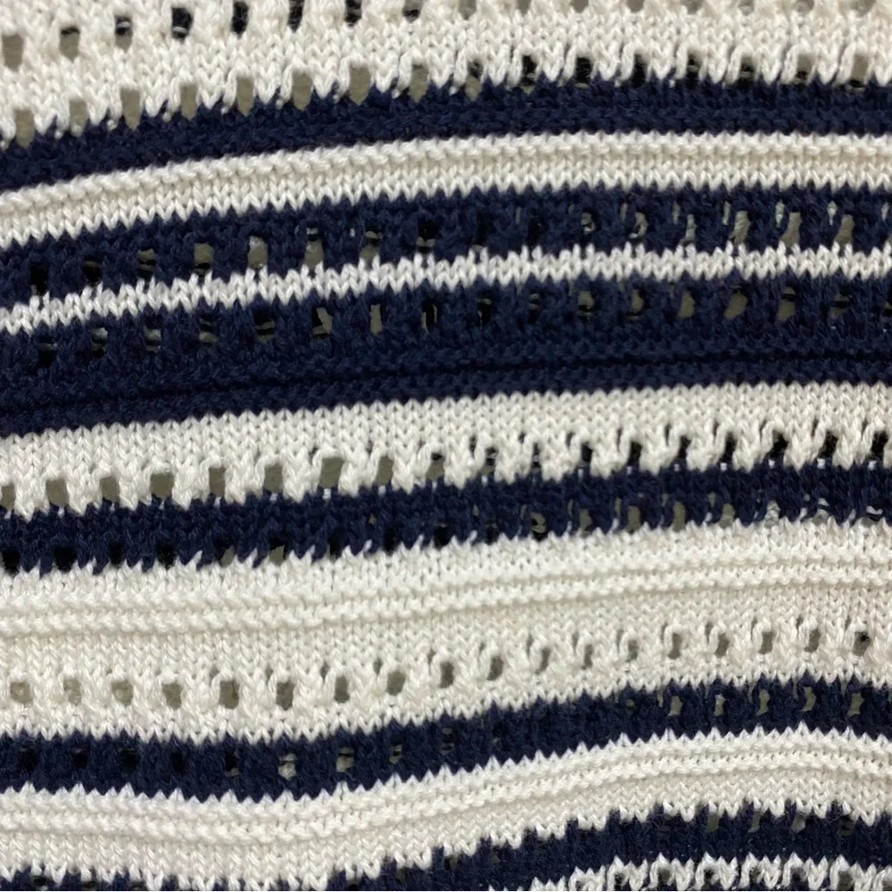 Old Navy Girls Sweater Jeans Set Navy and Cream Size 14 Wide-Leg